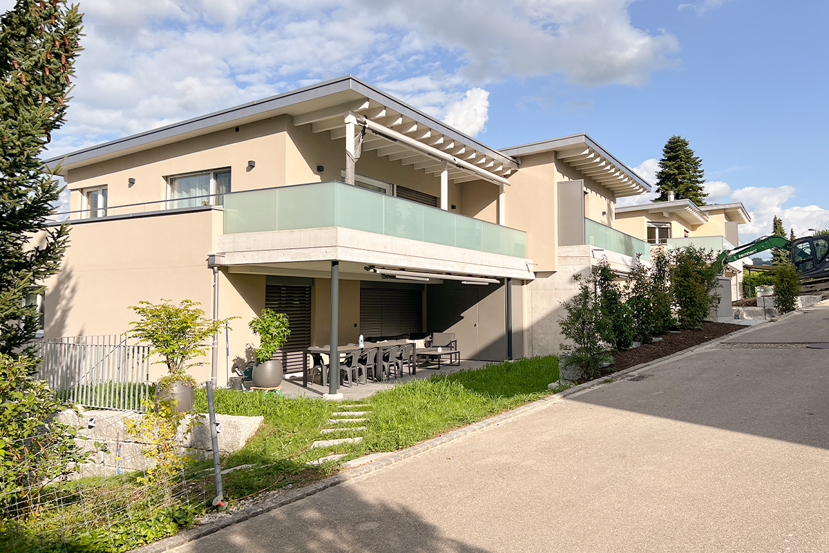 EFH-Überbauung Kronbergstrasse in Uzwil